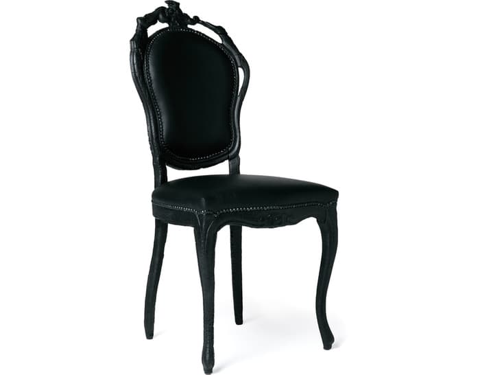 smoke dining chair
