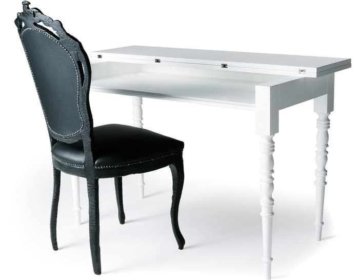 smoke dining chair