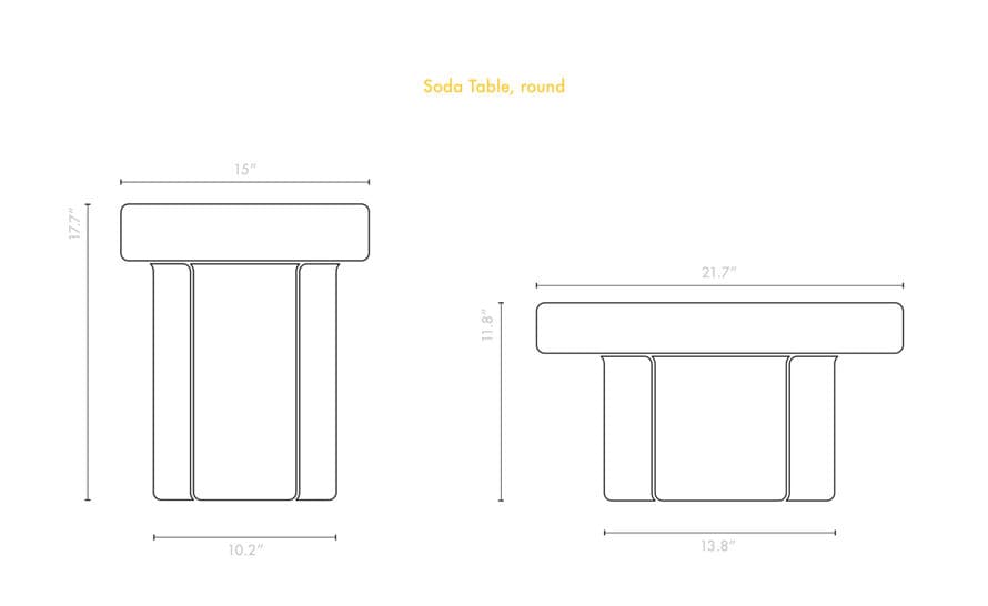 Soda Table Round