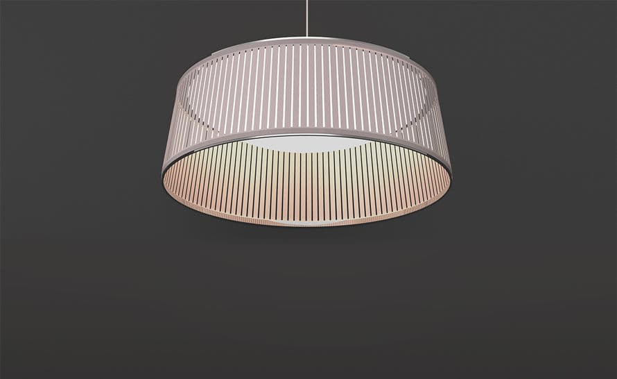 solis drum led suspension lamp