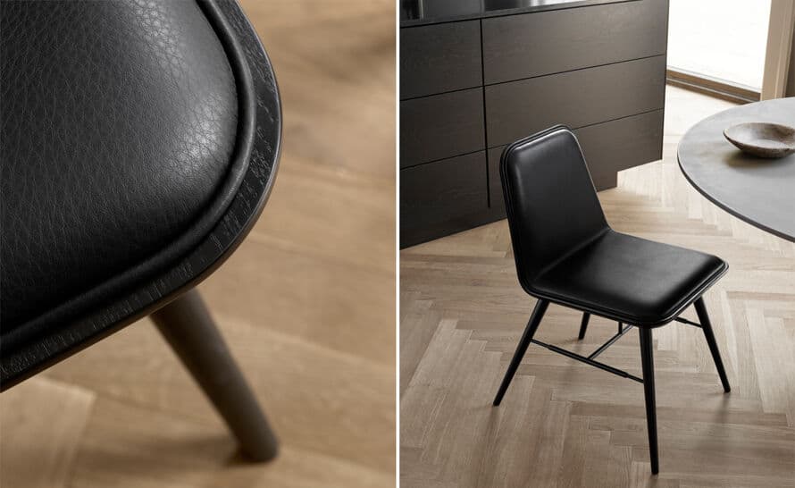 spine wood base chair – thumbnail image #7