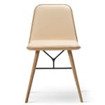spine wood base chair