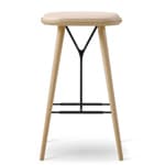 spine wood base stool