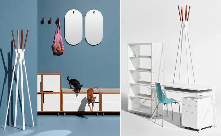 splash coat rack