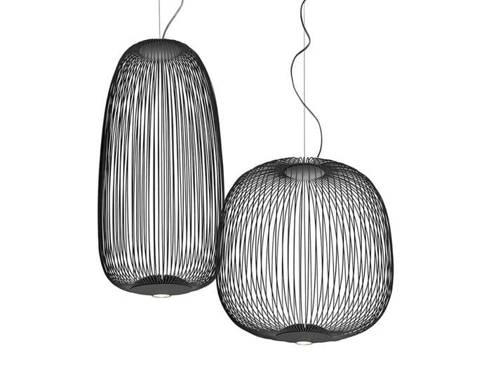 spokes led suspension lamp