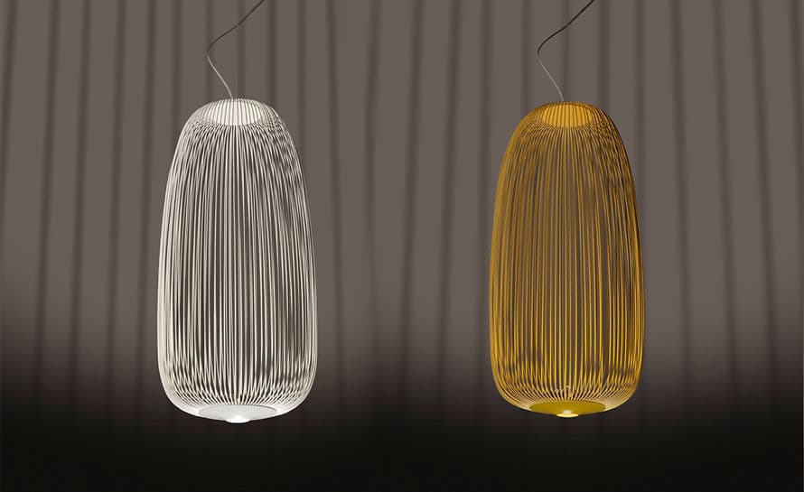spokes led suspension lamp