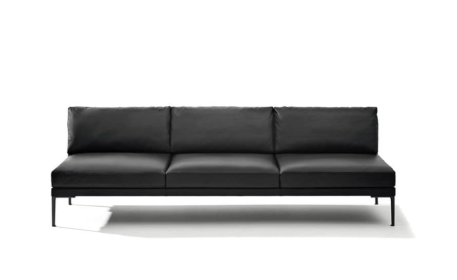 steeve three seat sofa without arms