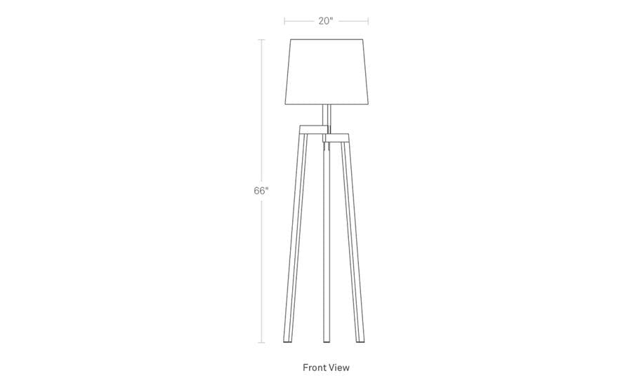 stilt floor lamp – thumbnail image #2