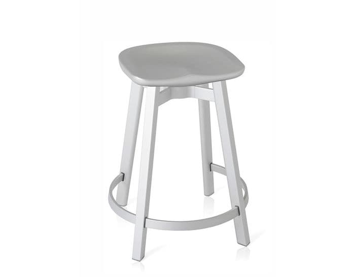 su stool with plastic seat