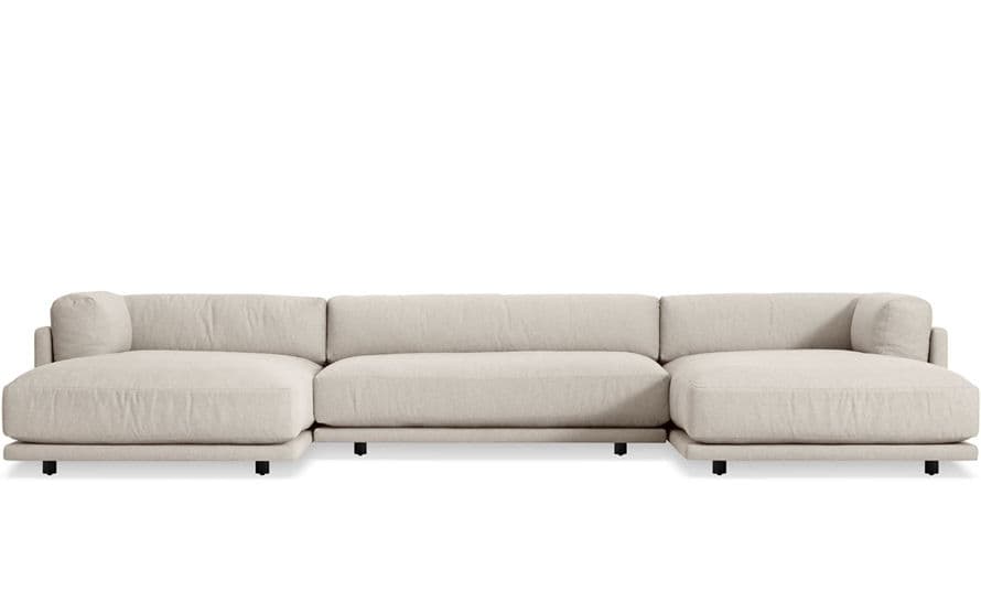 sunday u shaped sectional sofa