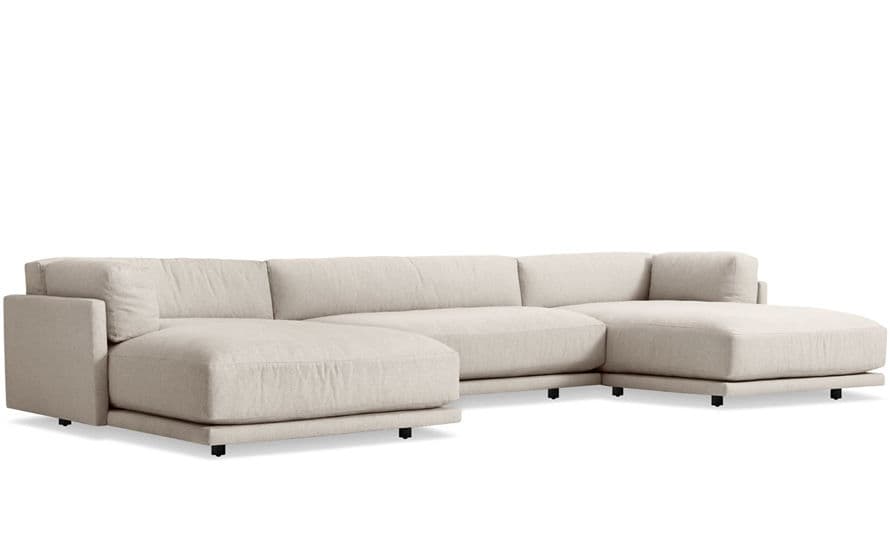 sunday u shaped sectional sofa