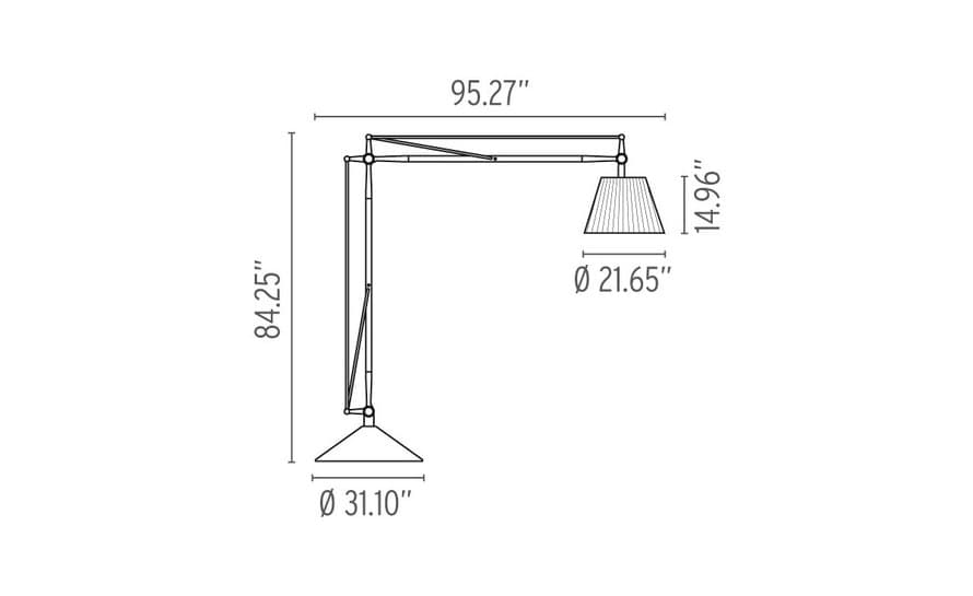 superarchimoon indoor floor lamp