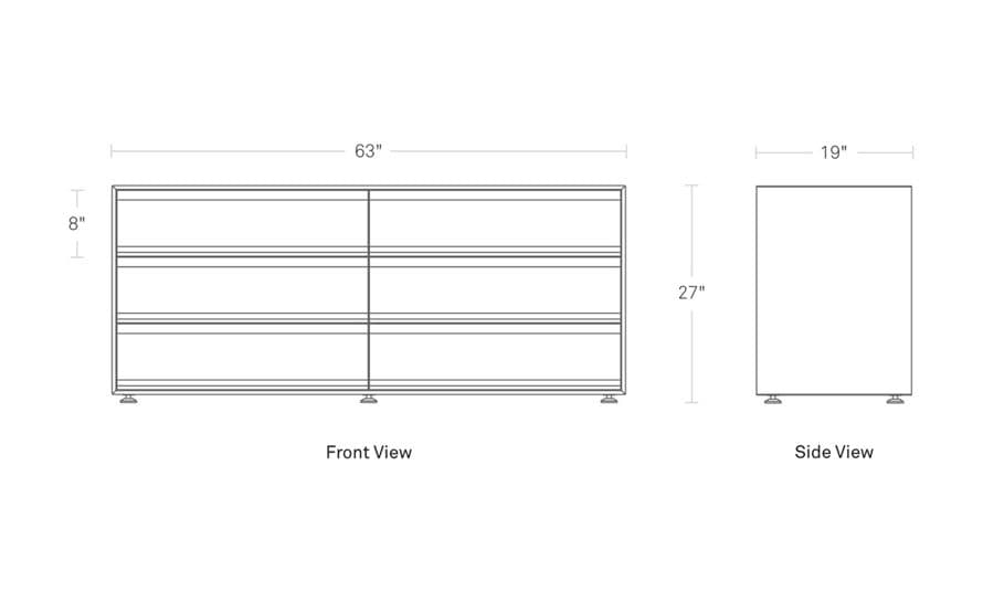 superchoice 6 drawer dresser