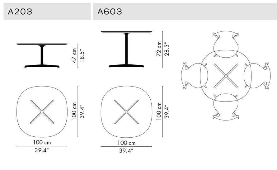 supercircular 39.4" dia. table – thumbnail image #3