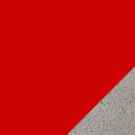 red seat / natural concrete base (5058)