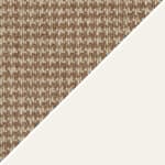 brummel - beige / white frame