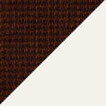 brummel - rust / white frame