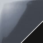 nickel shade / black base