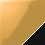 gold shade / black base