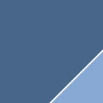 sky blue top / blue base