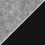 light grey felt / black base