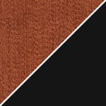 copper felt / black base