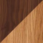 oak frame / walnut seat & back - oiled