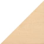 white HPL laminate seat - natural birch legs (28100652)