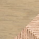 natural papercord seat / oak, soap treated
