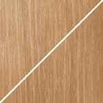 white oak back / white oak seat