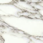 polished coated arabescato marble top