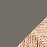 beech, soft clay / natural papercord seat (NCS S6005-G80Y)
