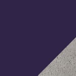 purple seat / natural concrete base (5283)