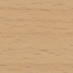 beech, clear lacquered