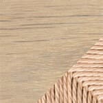 natural papercord seat / oak, light oiled