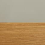 30" dia. - white oak base / putty top
