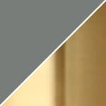 warm grey / brass