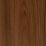 walnut, clear lacquered
