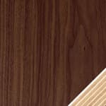 small, 10.2" diameter - walnut natural