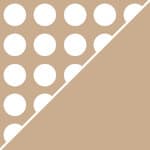 beige seat / beige frame