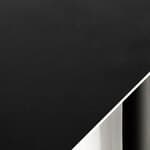 black saddle leather / stainless steel