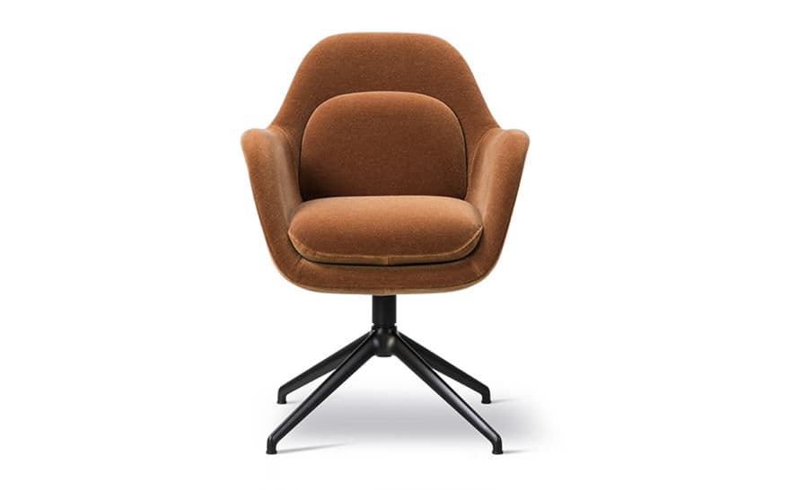 swoon chair with swivel base
