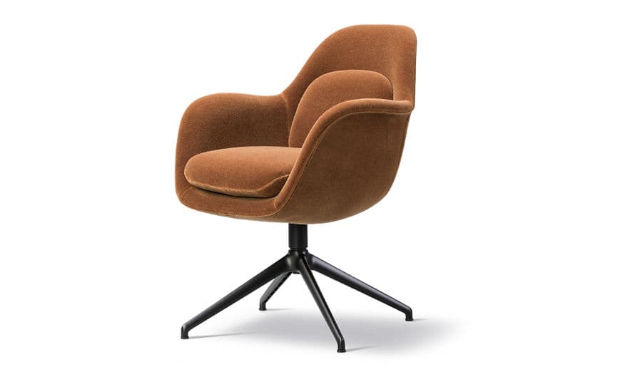 swoon chair with swivel base