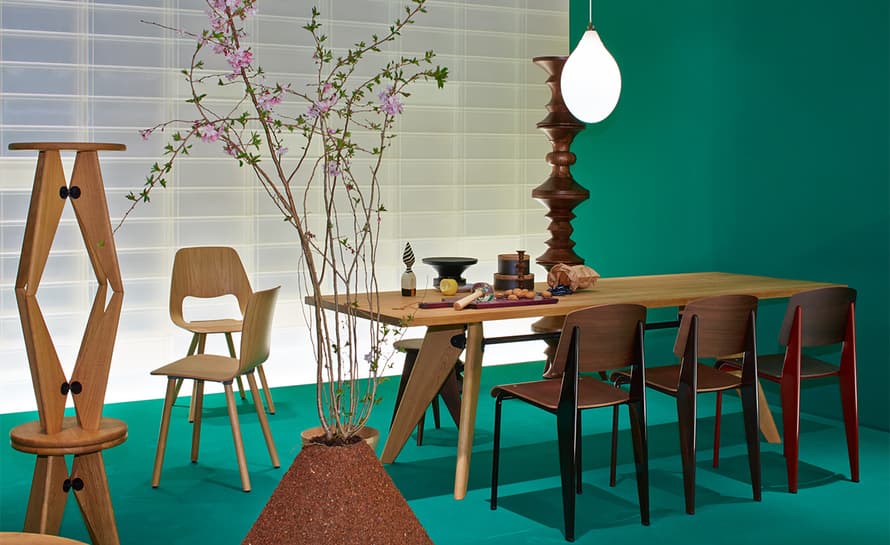 prouv&eacute; table solvay