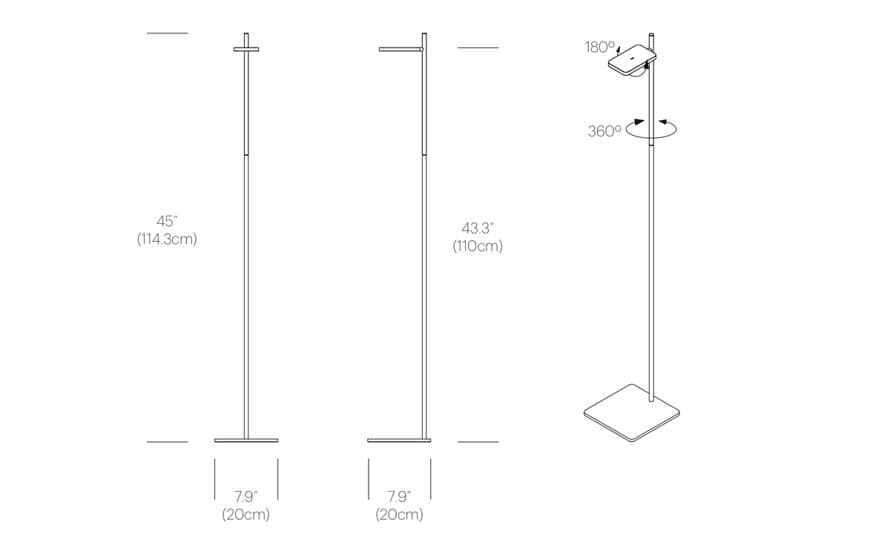 talia floor lamp