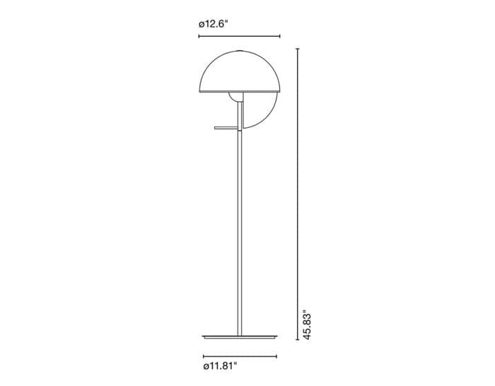 theia p floor lamp