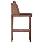 throne breakfast barstool with rattan 272p
