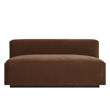 cleon armless sofa