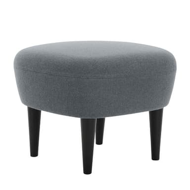 wingback ottoman