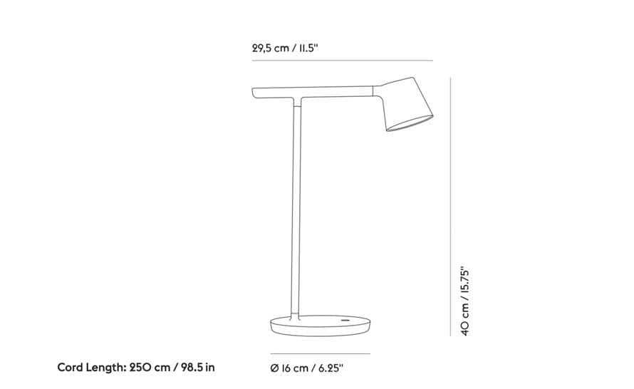 tip table lamp
